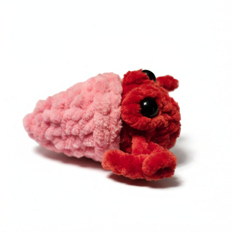 Bubblegum Hermit Crab Shell
