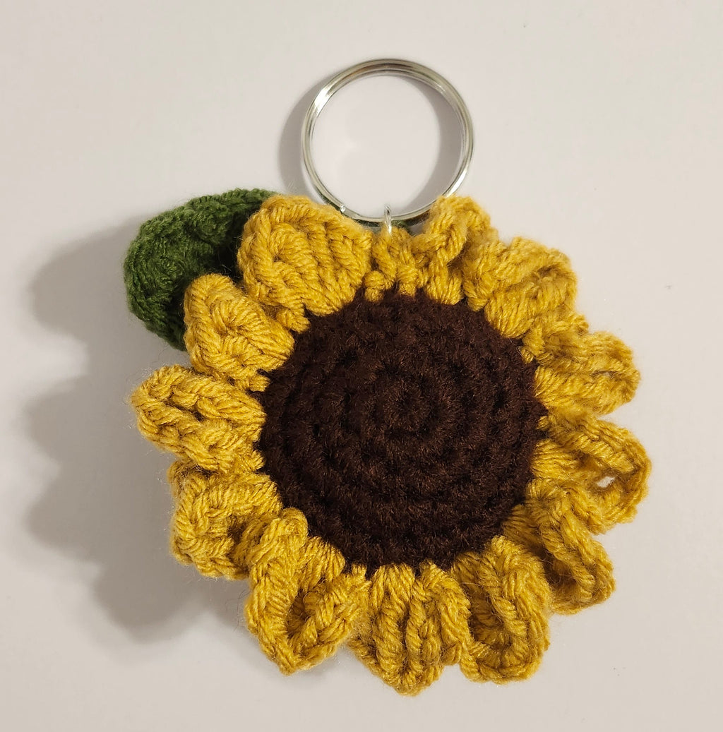 Sunflower Keychain