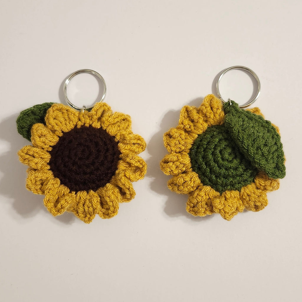 Sunflower Keychain